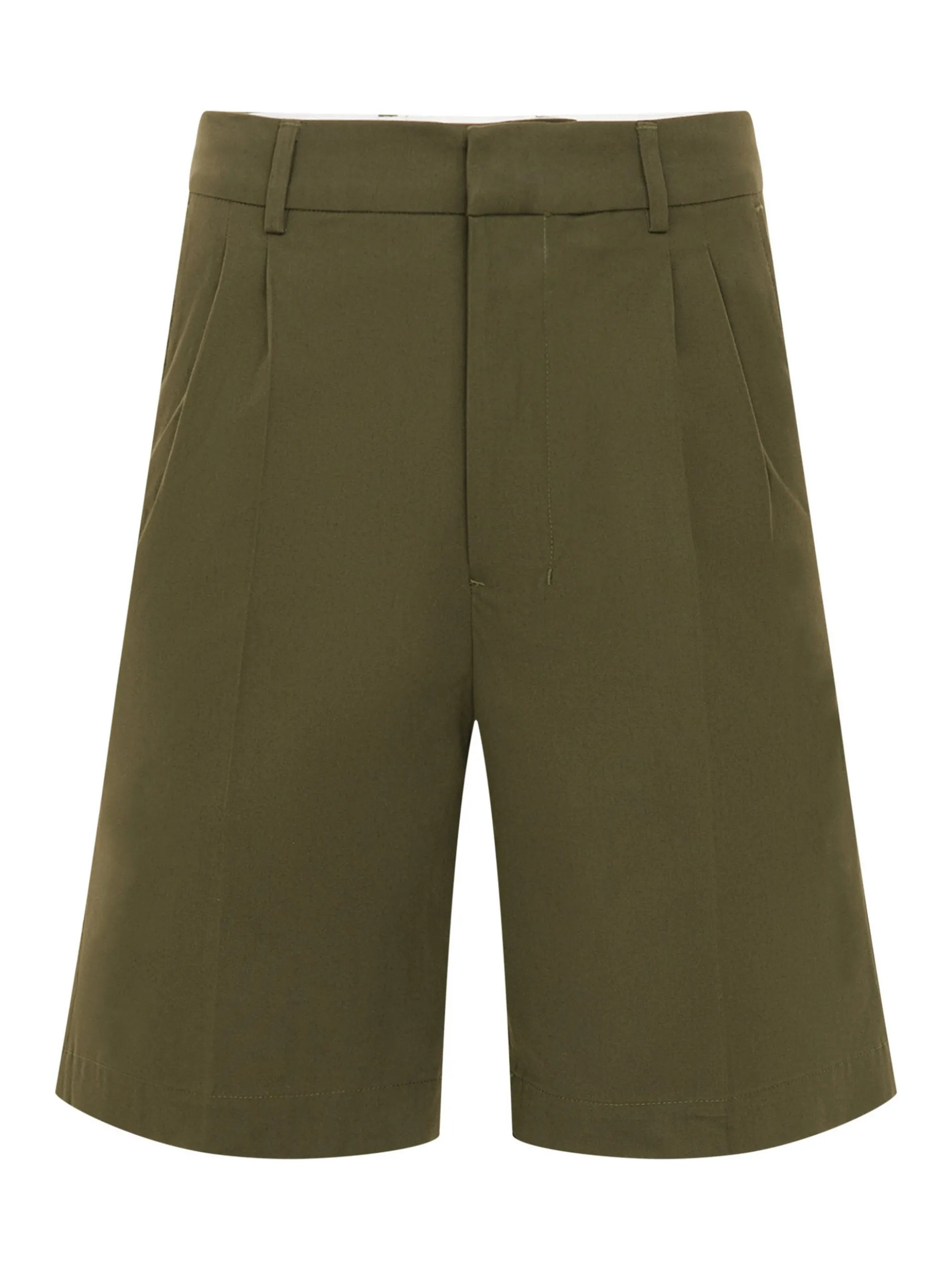 Seidensticker Herren Shorts - Fit in oliv