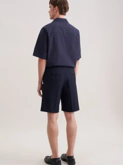 Seidensticker Herren Shorts - Regular Fit in marine