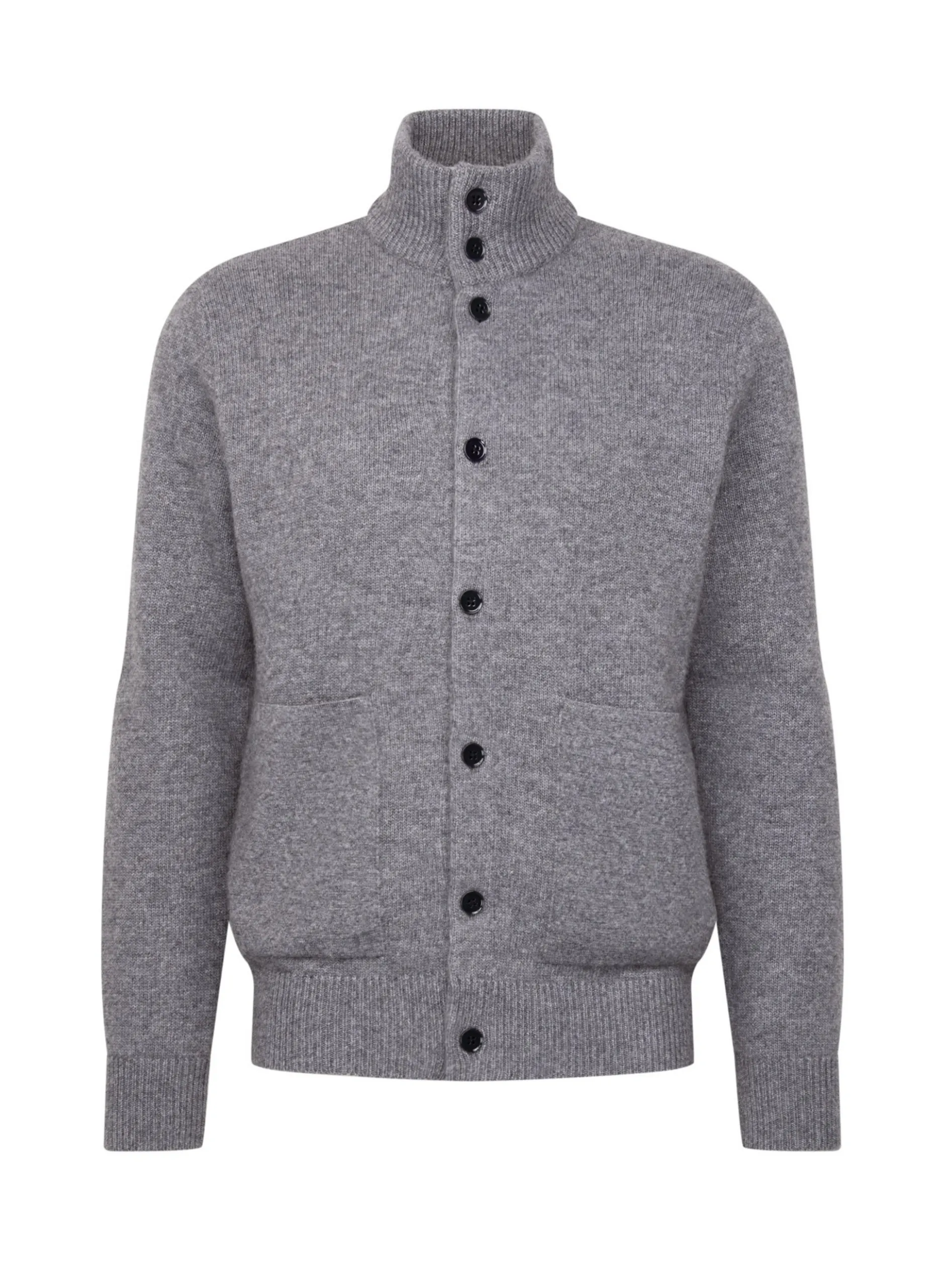 Seidensticker Herren Strick-Jacke - Regular Fit in grau