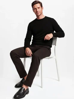 Selected Herren Hose - Robert in schoko - Länge: lang