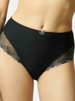 Simone Perele Damen Taillen Slip - Délice in schwarz