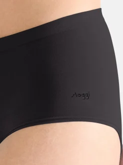 sloggi Damen High Waist Panty - 4er Pack GO Sense in beige
