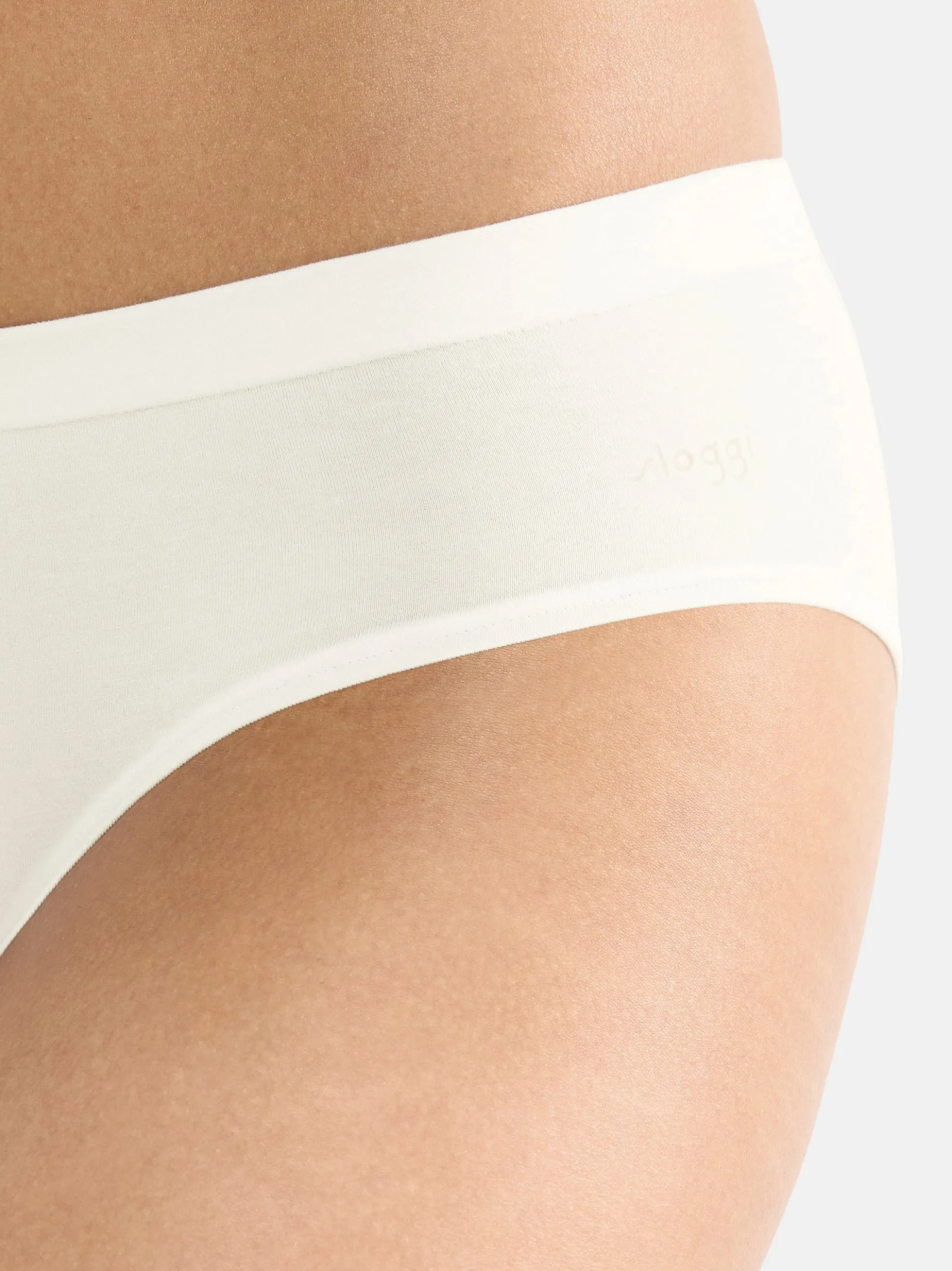 sloggi Damen Hipster - 4er Pack GO Sense in beige weiß