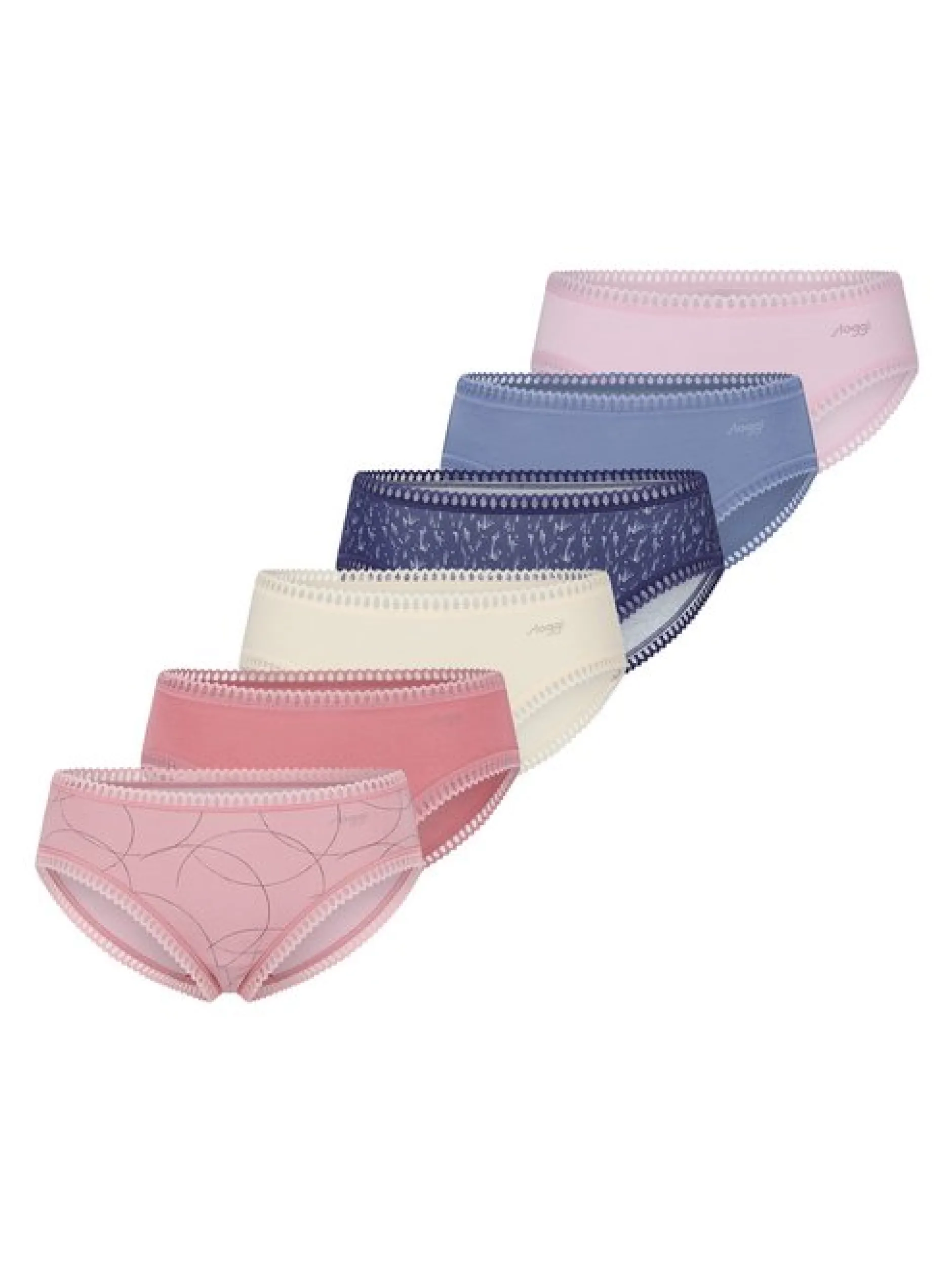 sloggi Damen Hipster - 6er Pack GO Crush in mehrfarbig