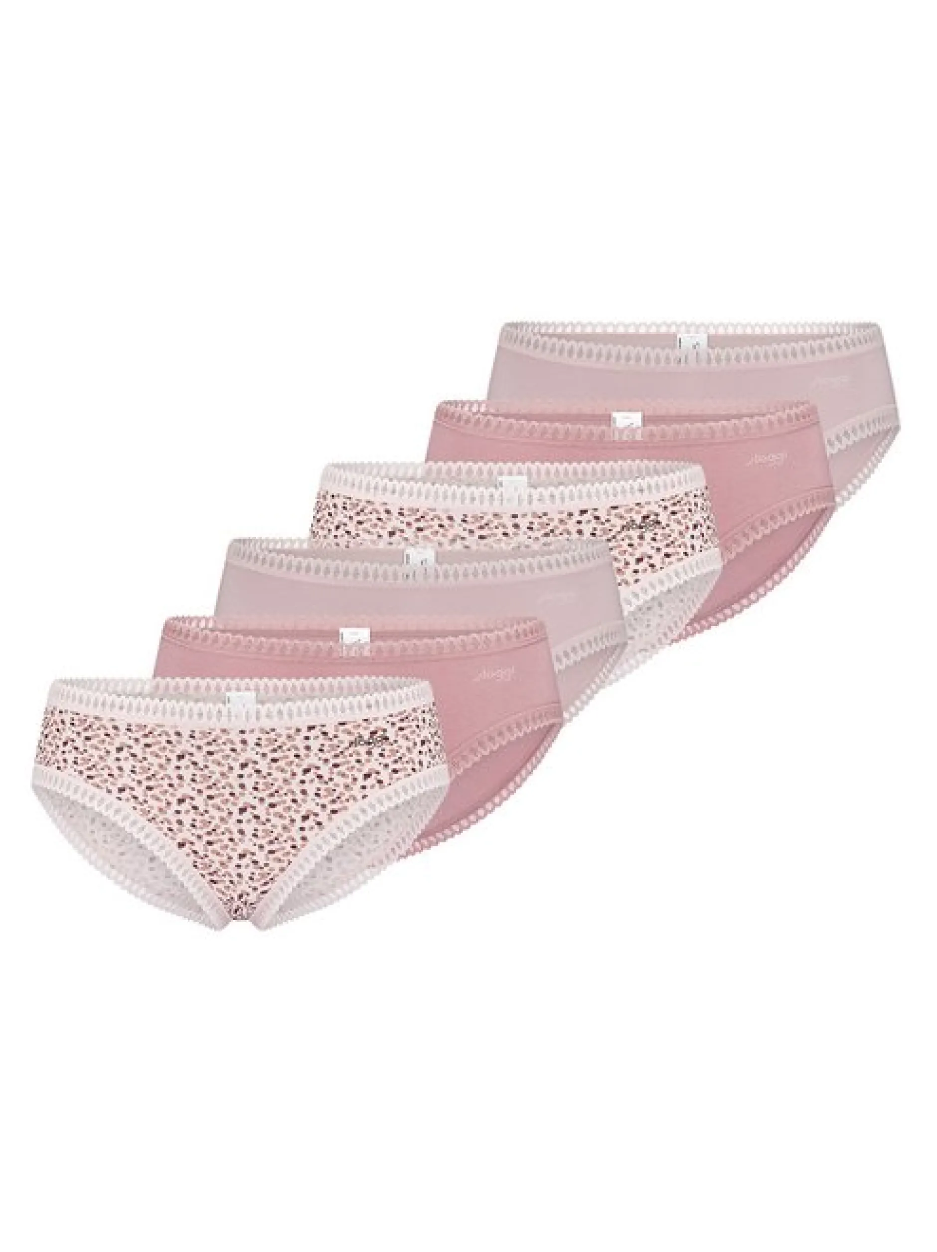 sloggi Damen Hipster - 6er Pack GO Crush in rosa
