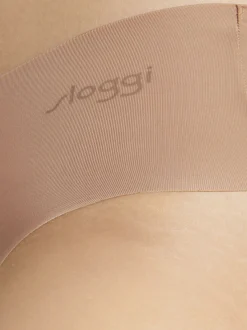 sloggi Damen Hipster - 6er Pack ZERO Microfibre in beige