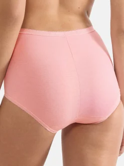 sloggi Damen Maxi Slip - 3er Pack Basic+ in rosa