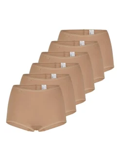 sloggi Damen Maxi Slip - 6er Pack 24/7 Cotton in beige