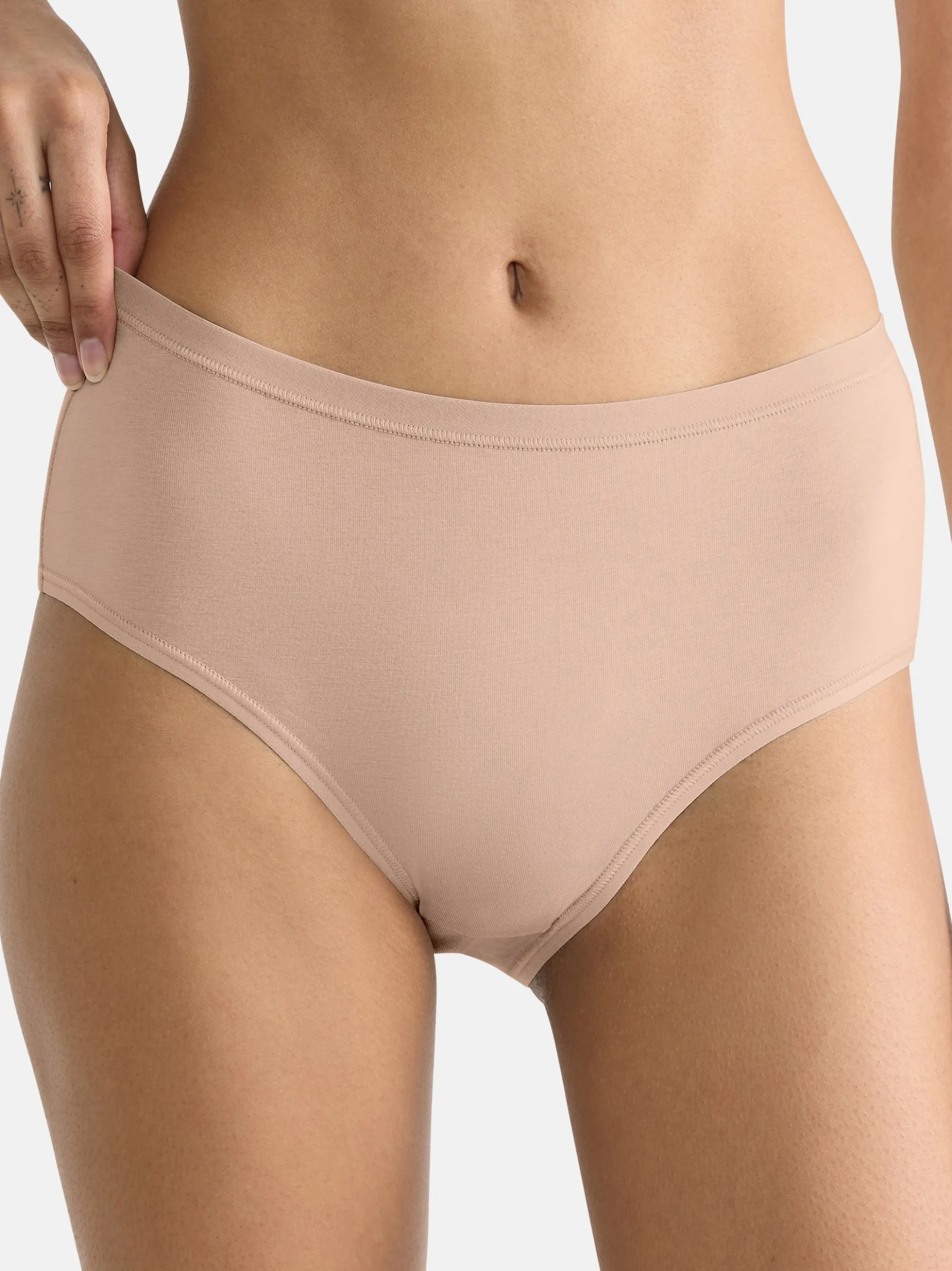 sloggi Damen Midi Slip - 3er Pack GO Daily Cotton in beige