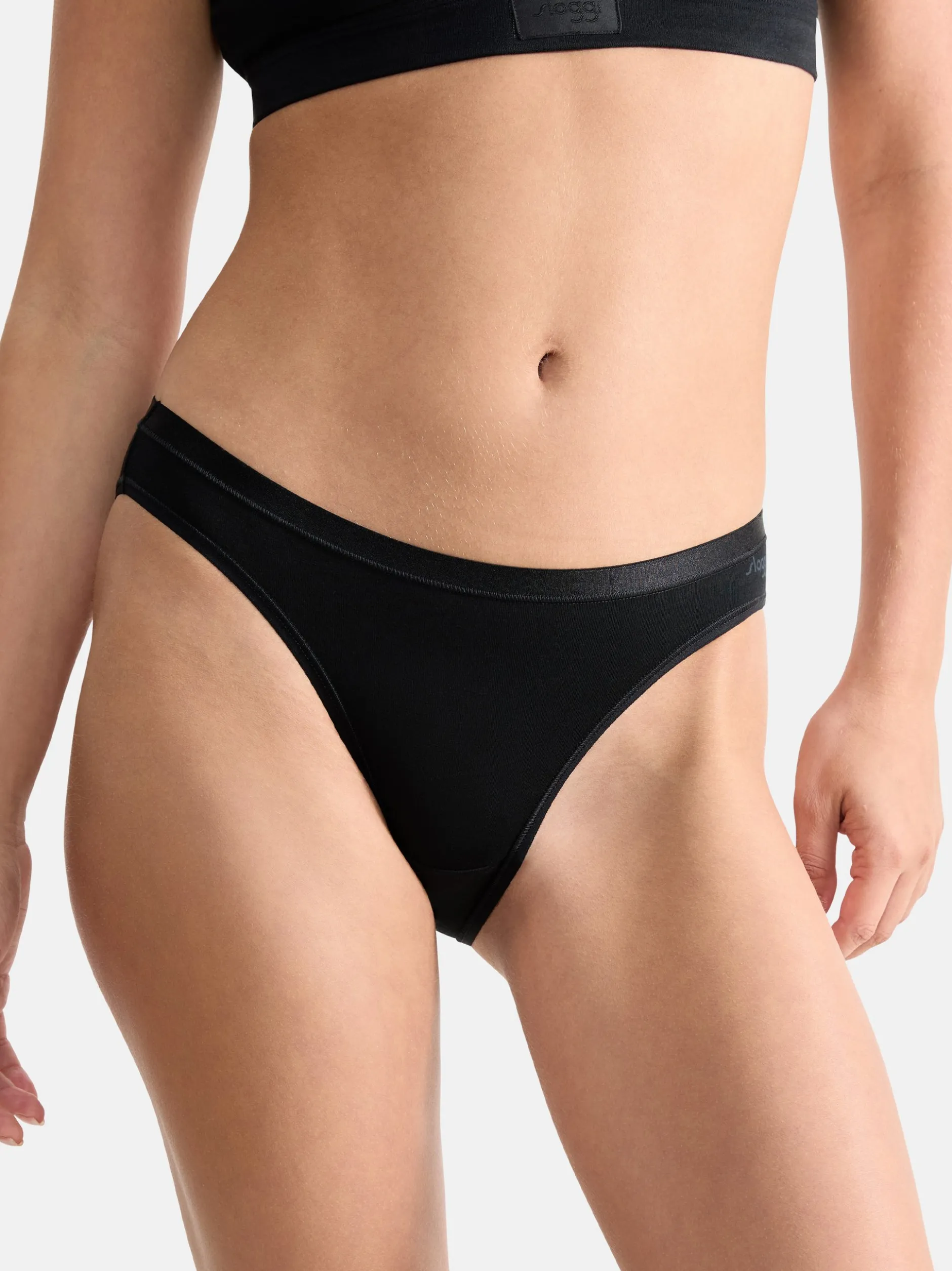 sloggi Damen Mini Slip - 9er Pack GO Daily Cotton in braun