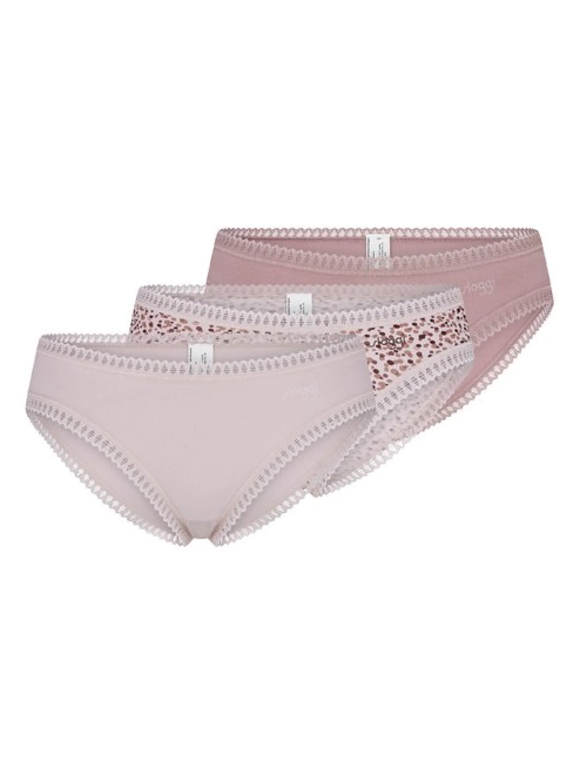 sloggi Damen Mini Slip - 3er Pack GO Crush in rosa