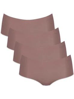 sloggi Damen Panty 4er Pack in braun