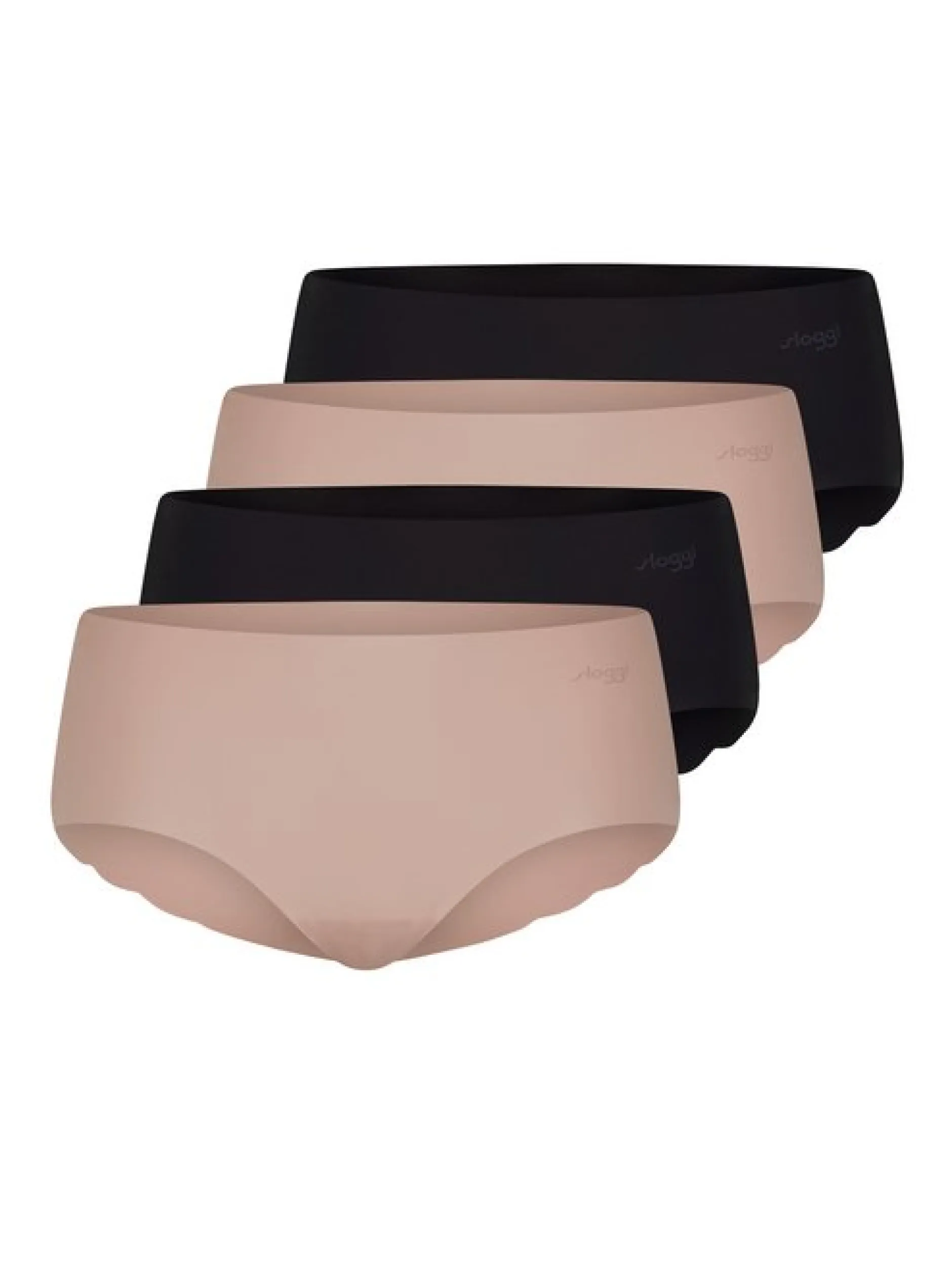 sloggi Damen Short Slip - 4er Pack ZERO Microfibre in mehrfarbig