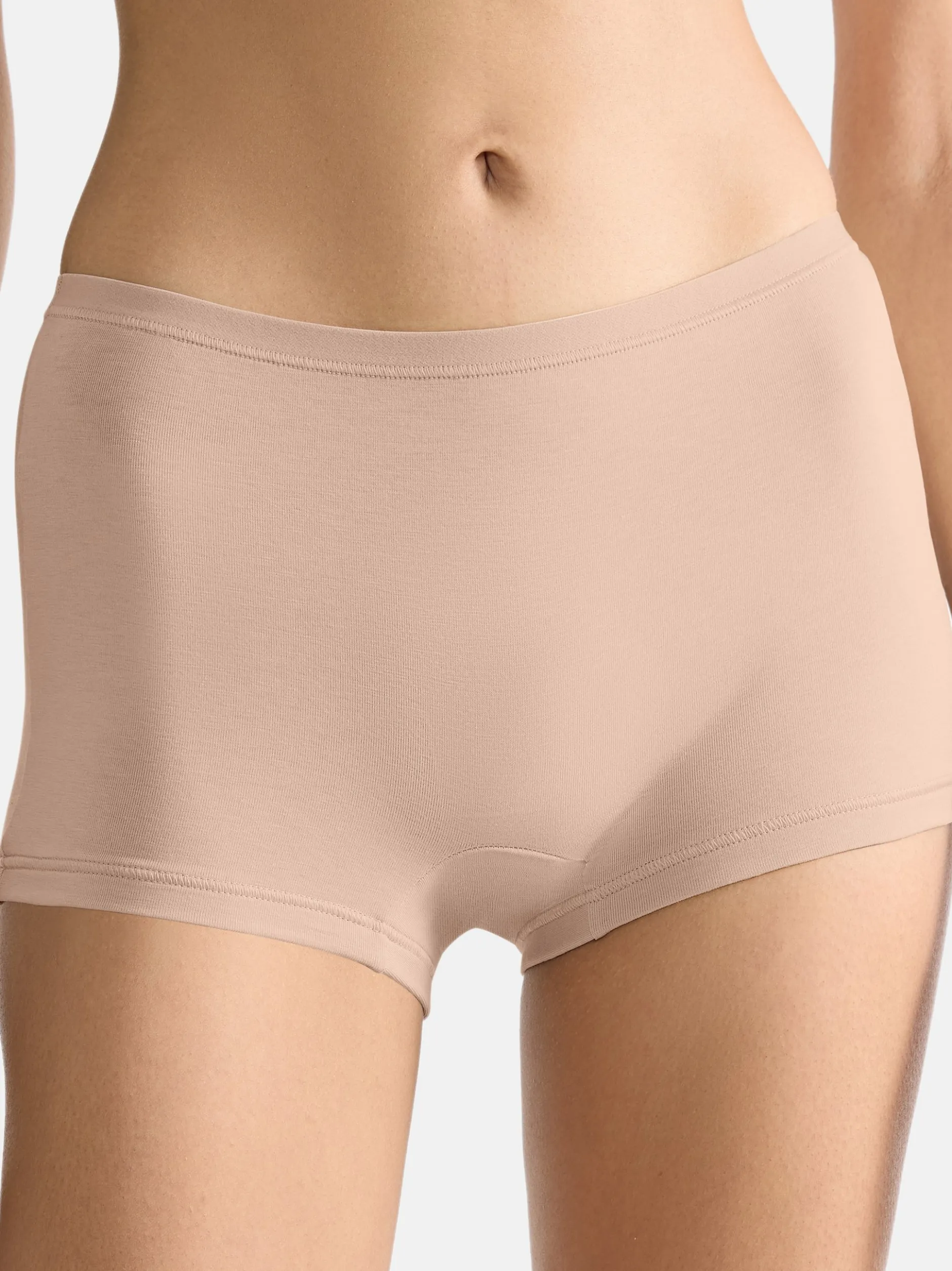 sloggi Damen Short Slip - 3er Pack GO Daily Cotton in beige