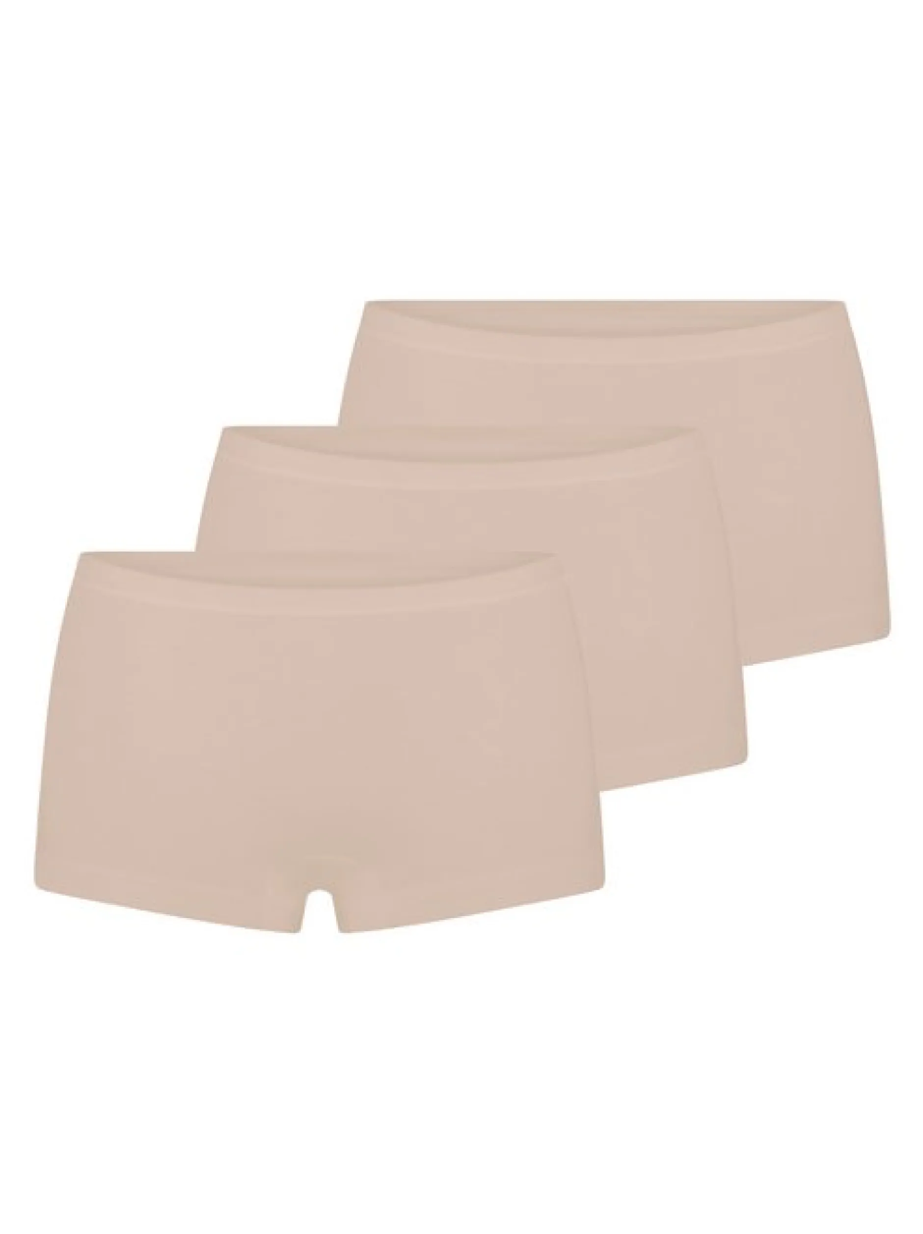 sloggi Damen Short Slip - 3er Pack GO Daily Cotton in beige