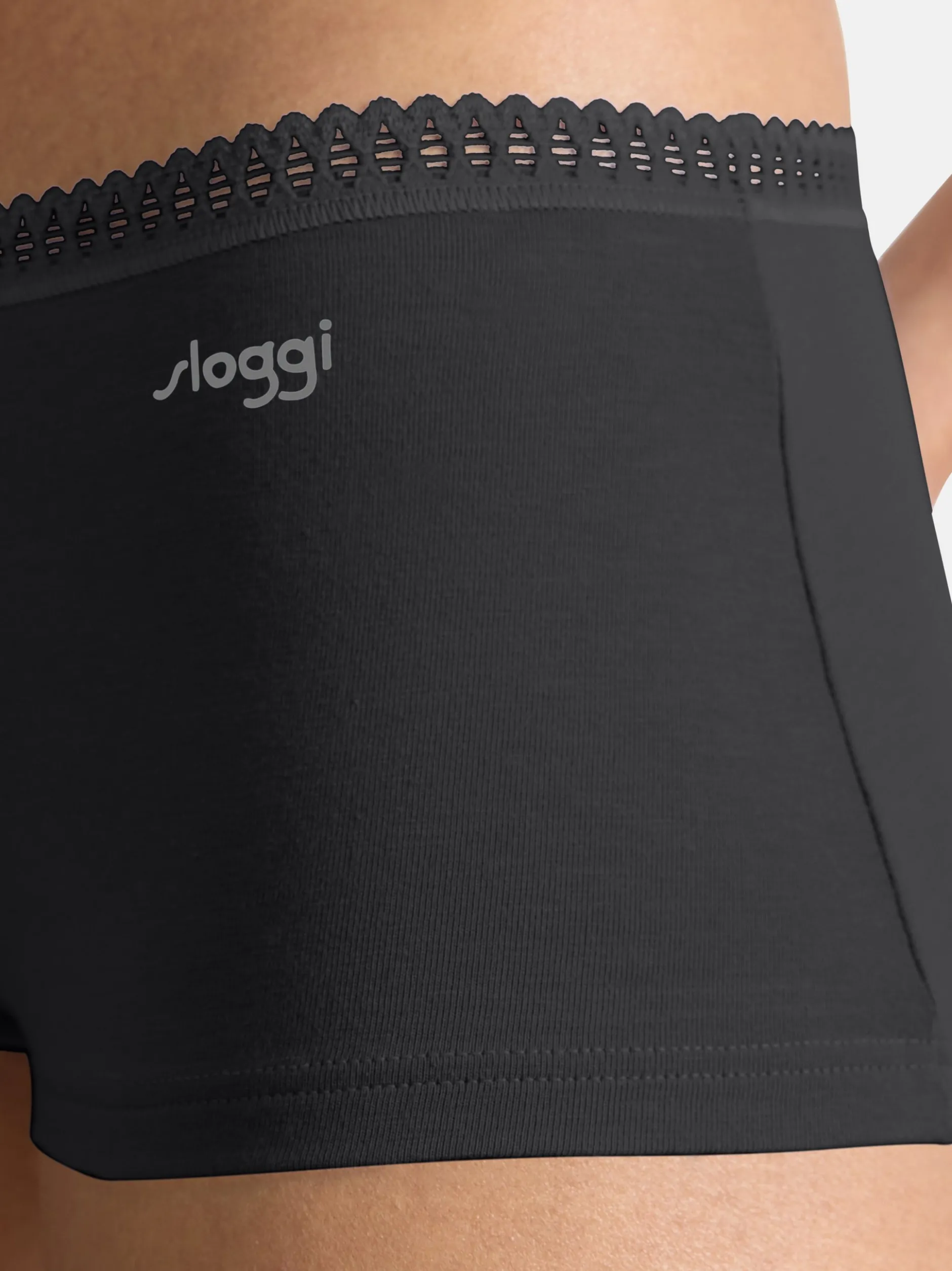 sloggi Damen Short Slip - 9er Pack GO Crush in braun