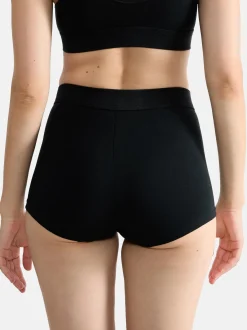 sloggi Damen Short Slip - 3er Pack Double Comfort T in schwarz