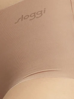 sloggi Damen Short Slip - 4er Pack ZERO Microfibre in beige