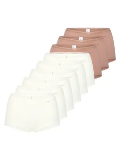 sloggi Damen Short Slip - 9er Pack GO Crush in beige