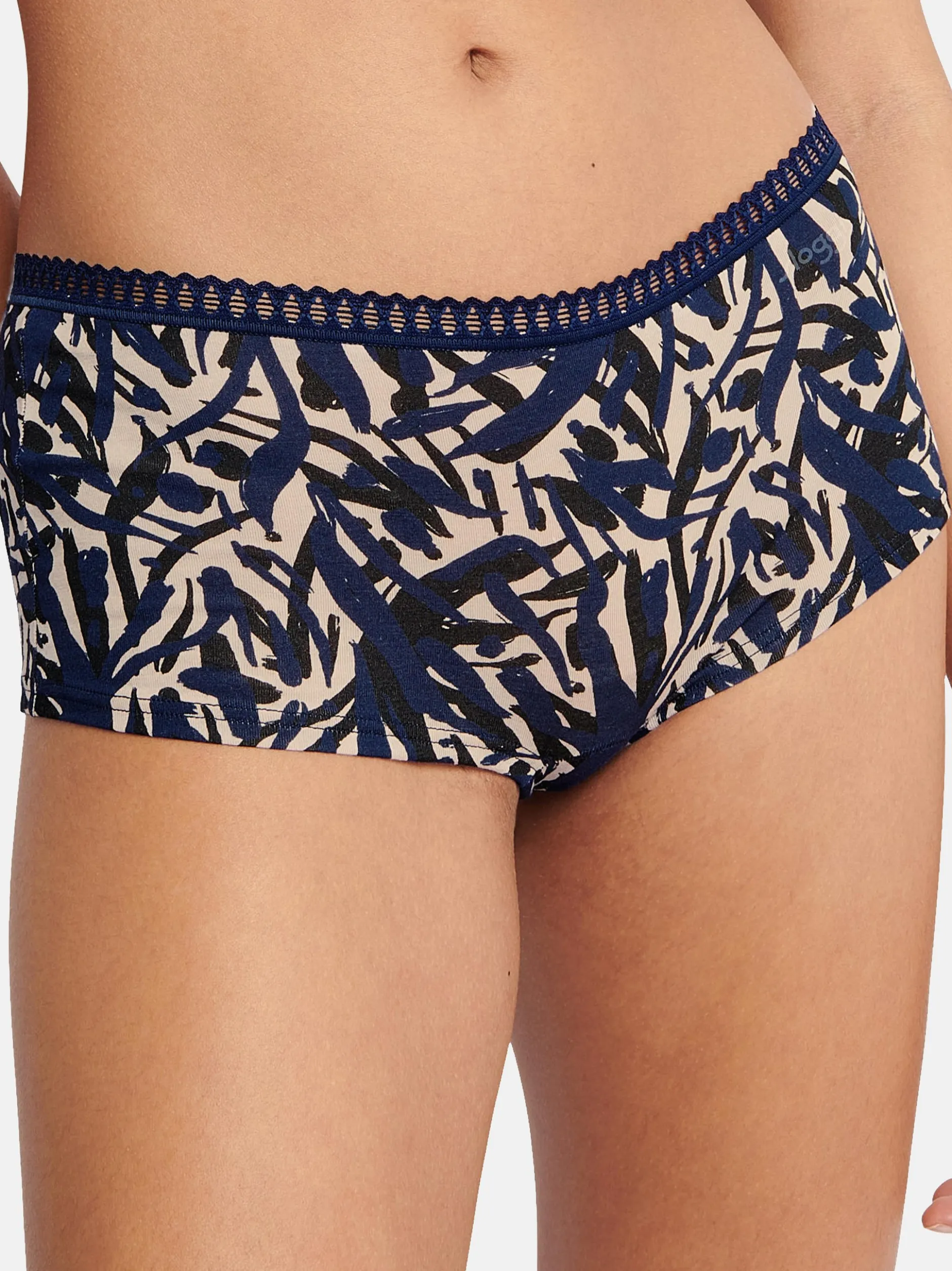 sloggi Damen Short Slip - 9er Pack GO Crush in mehrfarbig blau