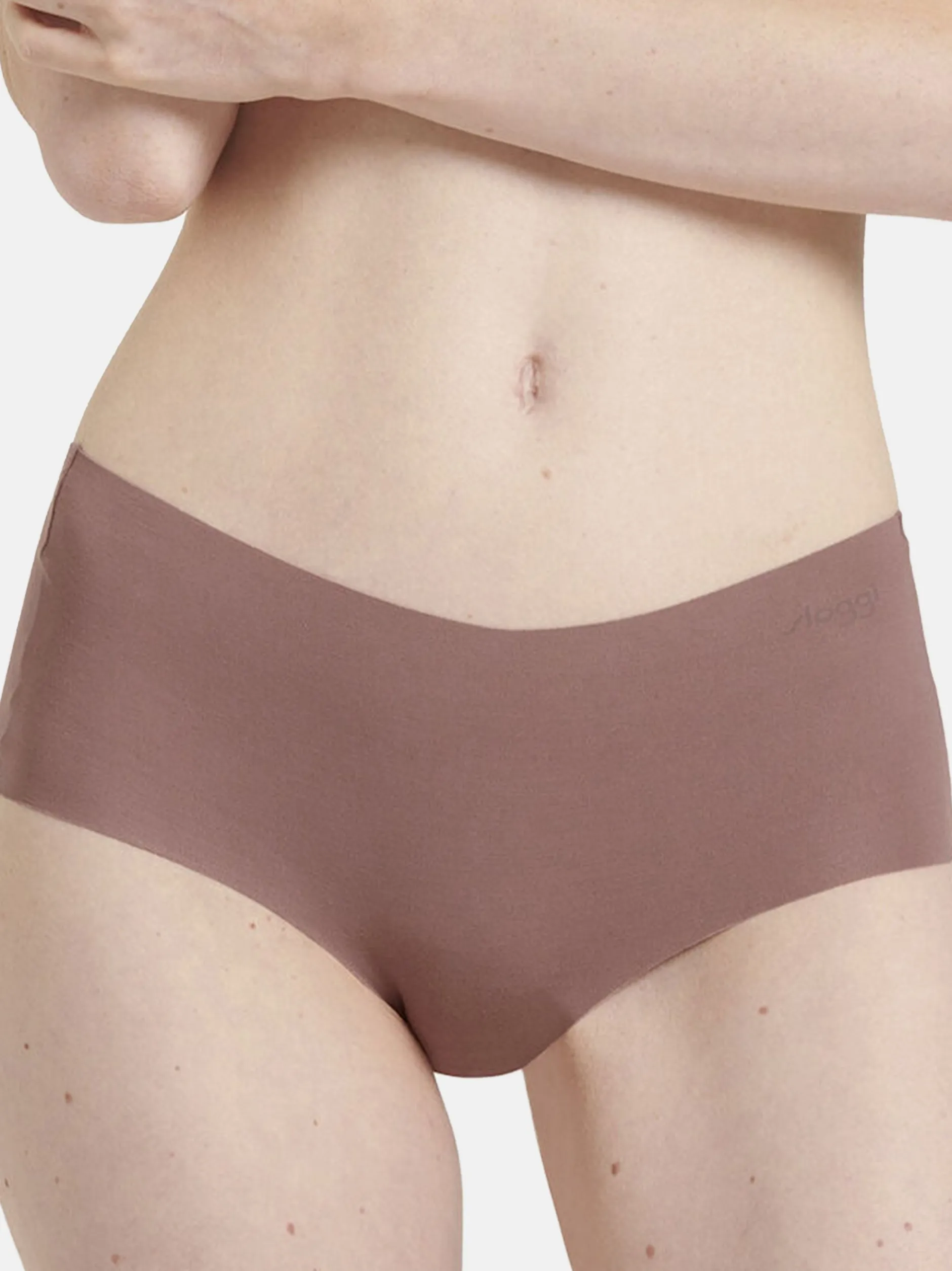 sloggi Damen Short Slip - 4er Pack ZERO Modal in braun
