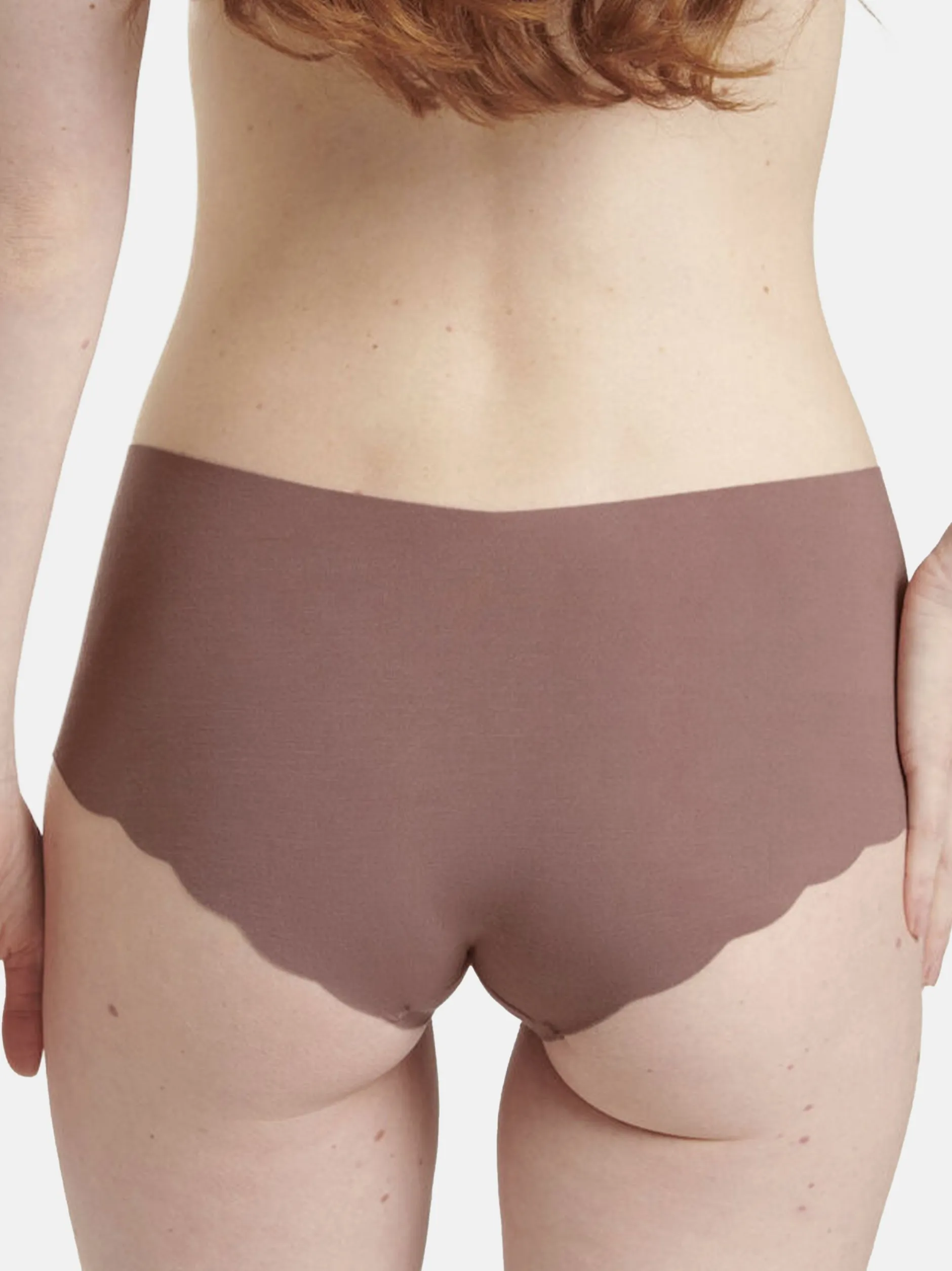 sloggi Damen Short Slip - 4er Pack ZERO Modal in braun
