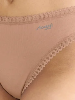 sloggi Damen Slip - 9er Pack GO Crush in beige