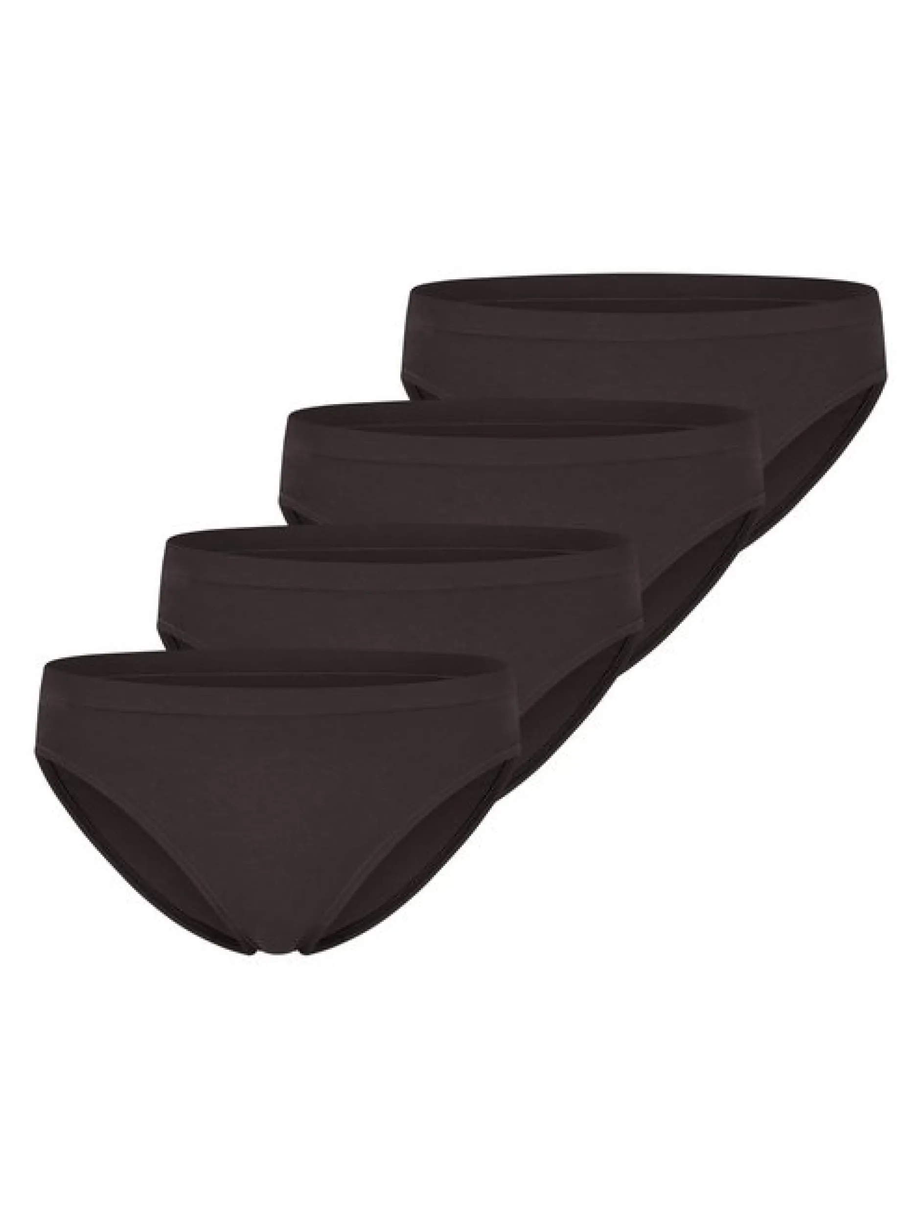 sloggi Damen Slip - 4er Pack GO Sense in schwarz
