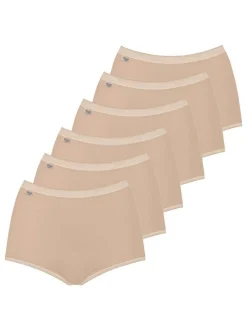 sloggi Damen Slip 6er Pack in beige