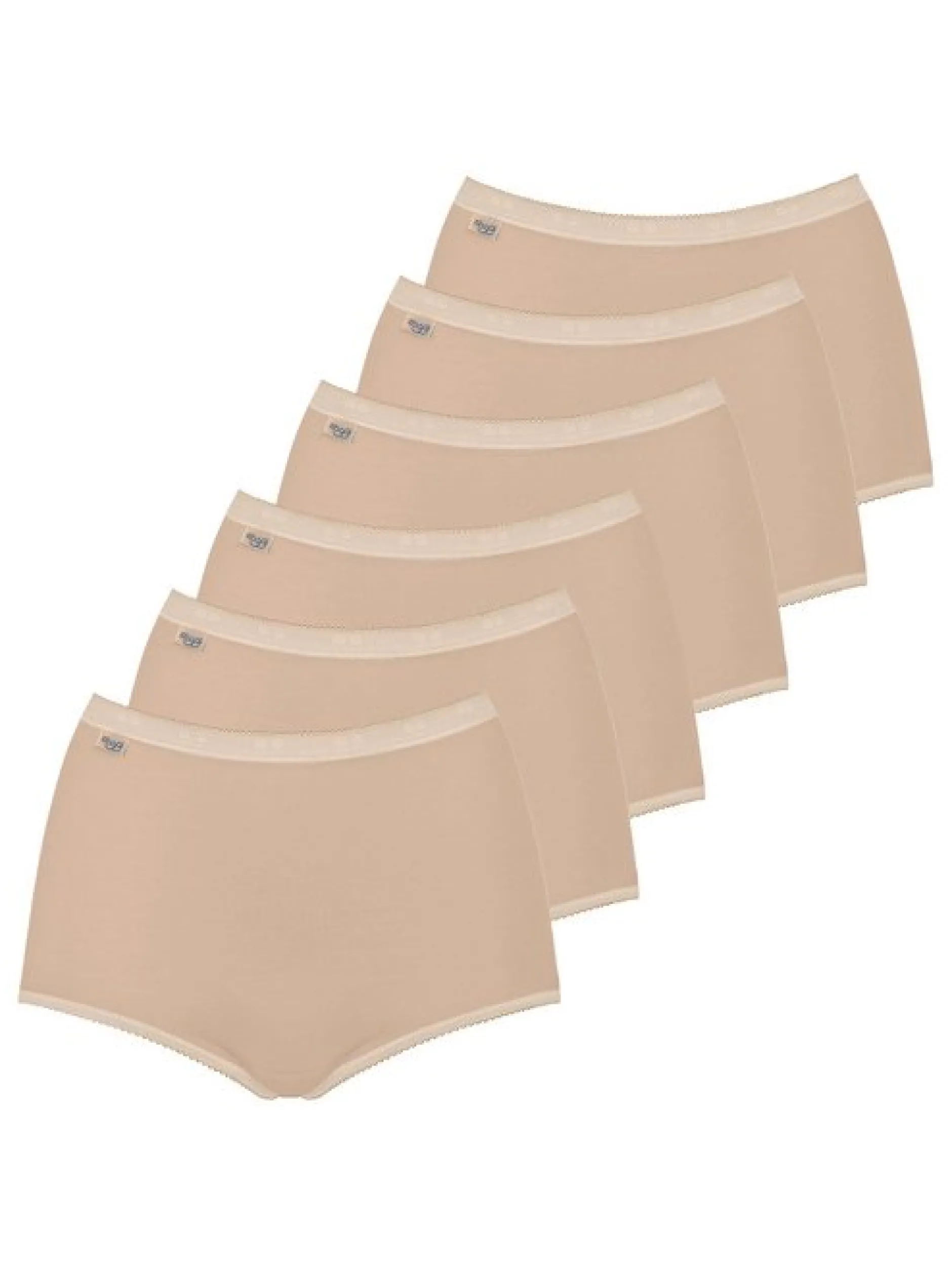 sloggi Damen Slip 6er Pack in beige