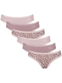 sloggi Damen Slip 6er Pack in rosa