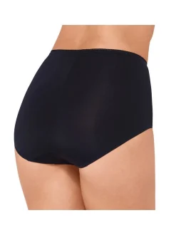 sloggi Damen Slip 6er Pack in schwarz