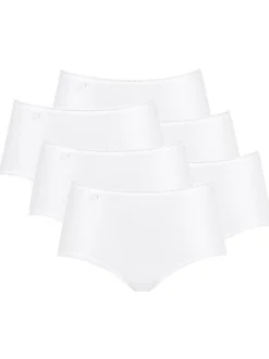 sloggi Damen Slip 6er Pack in weiß