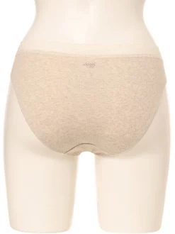 sloggi Damen Slips im 2er-Pack in beige grau