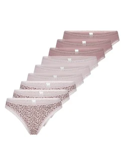 sloggi Damen String - 9er Pack GO Crush in rosa