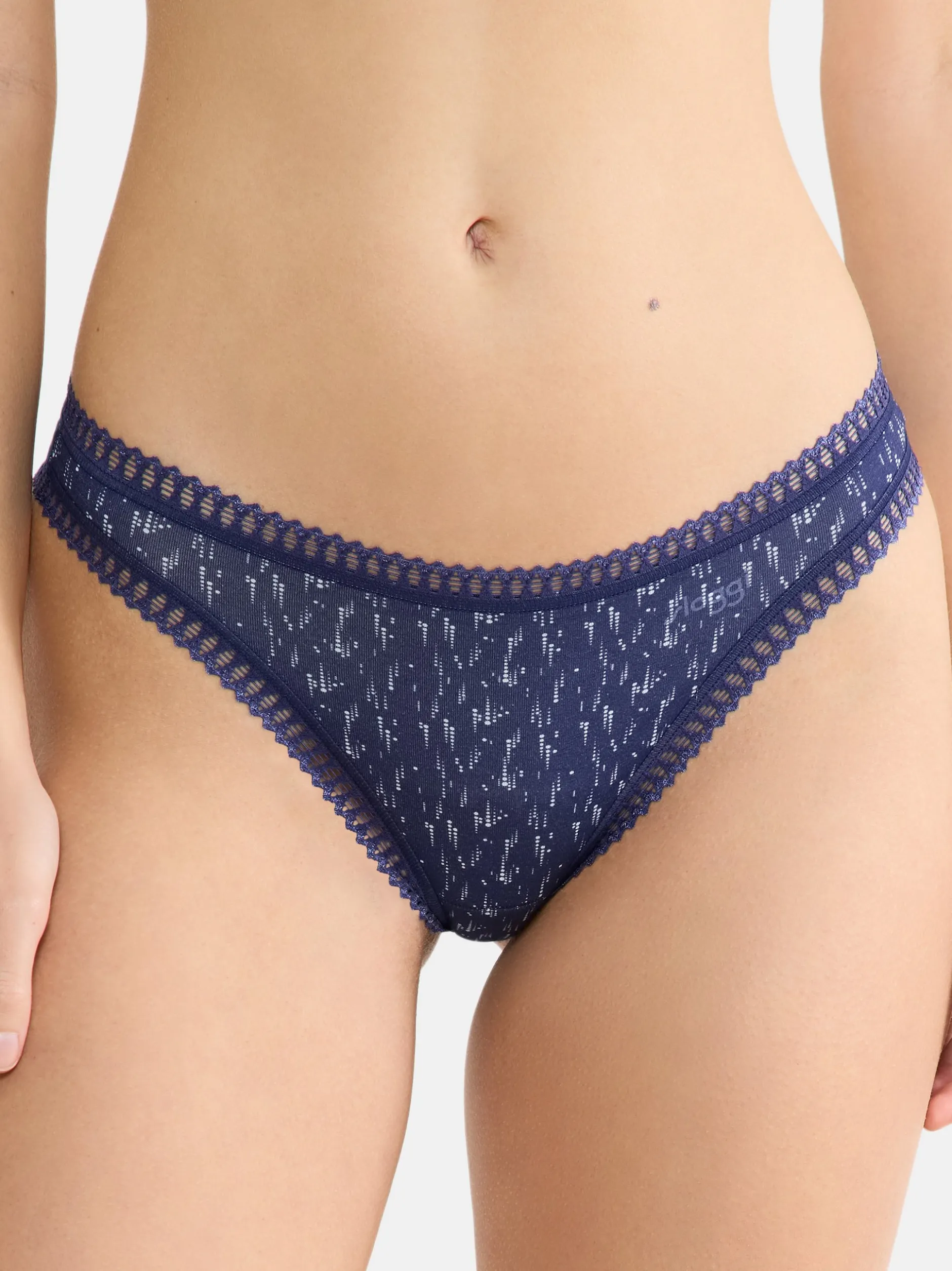 sloggi Damen String - 6er Pack GO Crush in blau