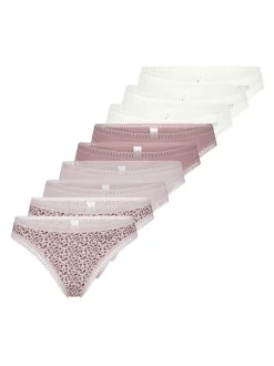 sloggi Damen String - 9er Pack GO Crush in rosa
