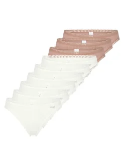 sloggi Damen String - 9er Pack GO Crush in beige