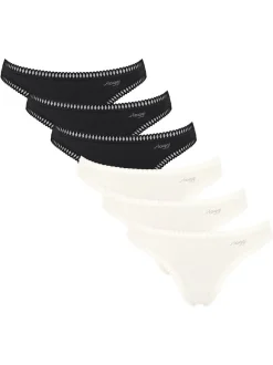 sloggi Damen String 6er Pack in mehrfarbig
