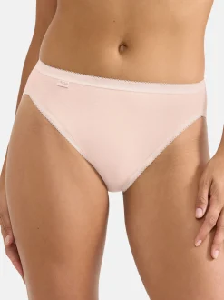 sloggi Damen Tai Slip - 6er Pack Basic+ in rosa