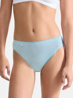 sloggi Damen Tai Slip - 6er Pack Basic+ in blau