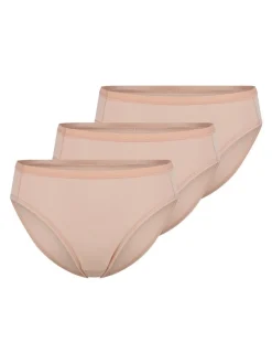 sloggi Damen Tai Slip - 3er Pack GO Daily Cotton in beige