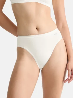 sloggi Damen Tai Slip - 9er Pack GO Daily Cotton in weiß