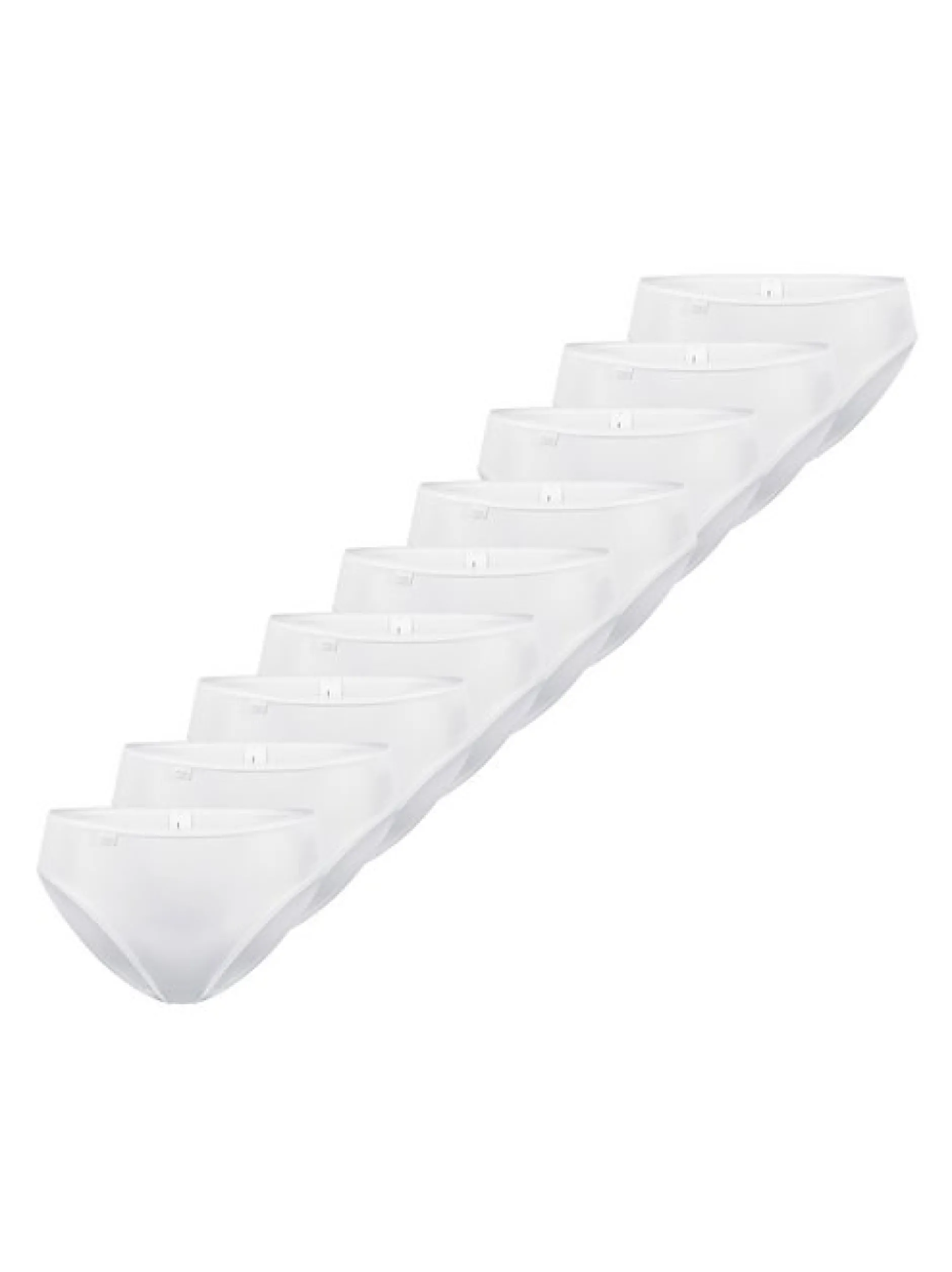 sloggi Damen Tai Slip - 9er Pack 24/7 Microfibre in weiß