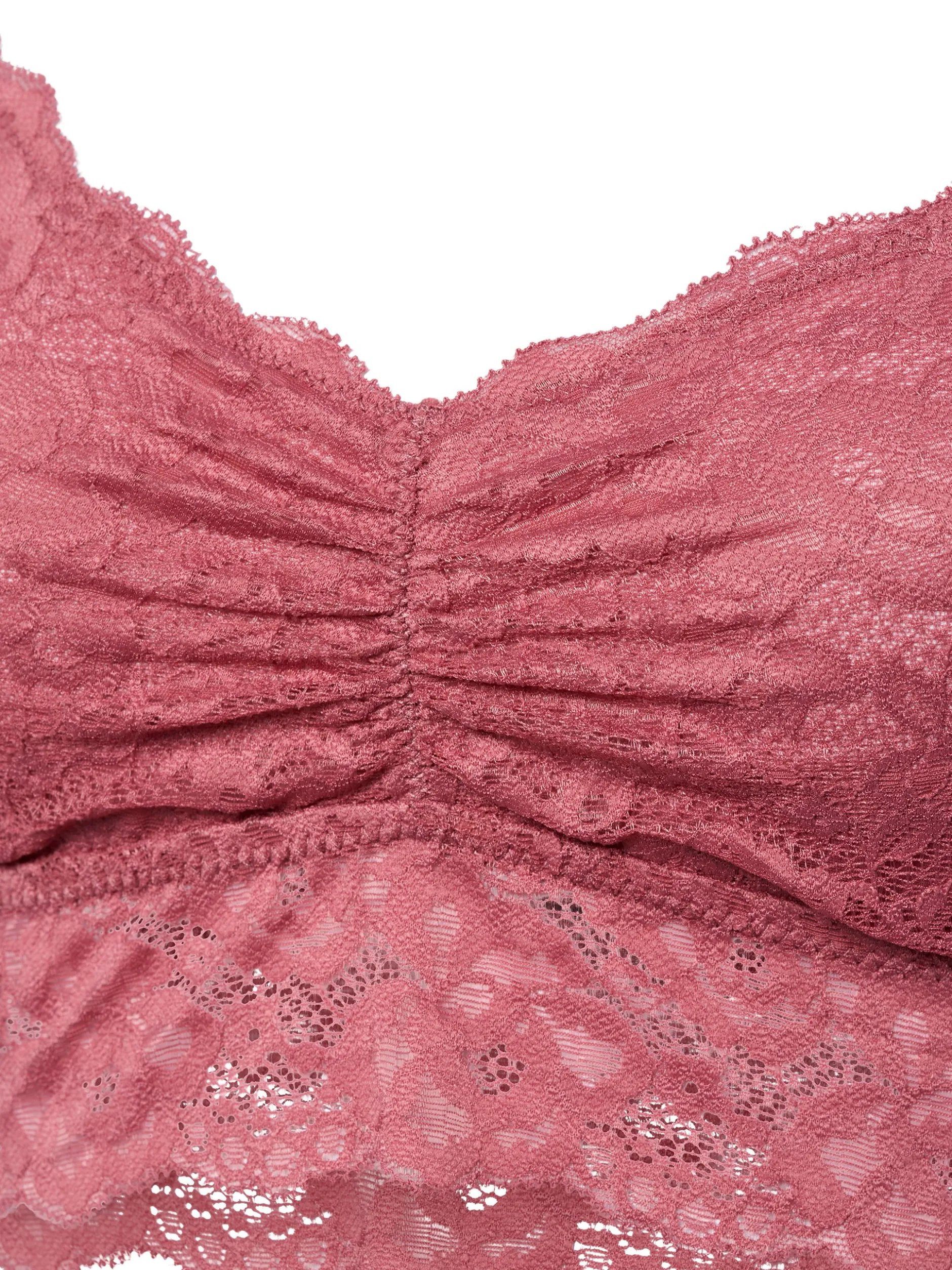 Snocks Damen Bralette in altrosa
