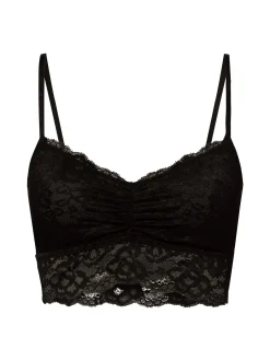 Snocks Damen Bralette in schwarz