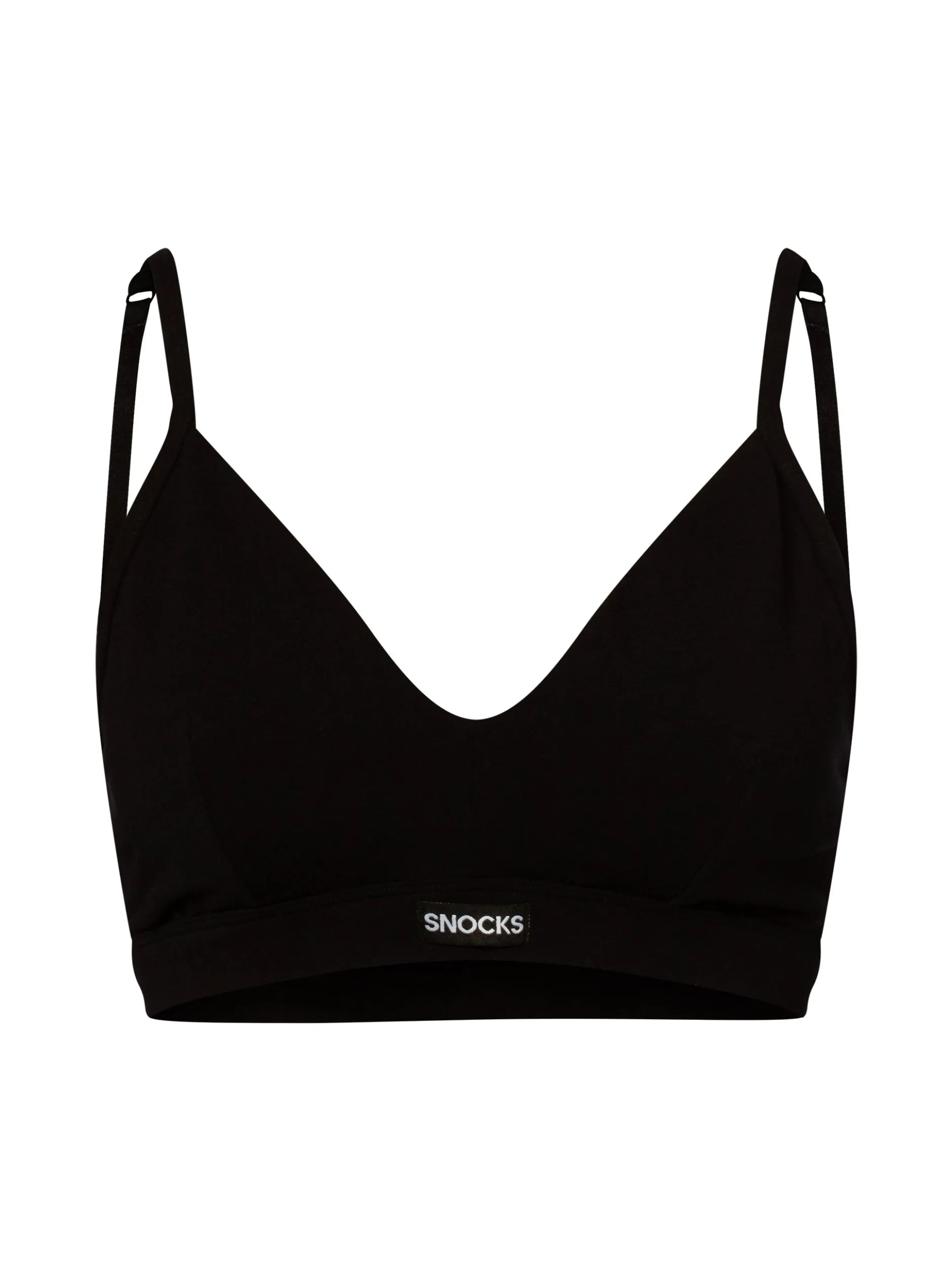 Snocks Damen Bustier in schwarz
