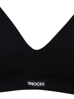 Snocks Damen Bustier in schwarz