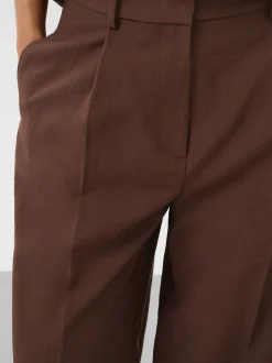 Soaked in Luxury Damen Hose SLSemiki in braun