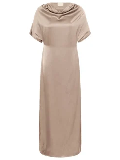 Soaked in Luxury Damen Kleid - Evilia in beige
